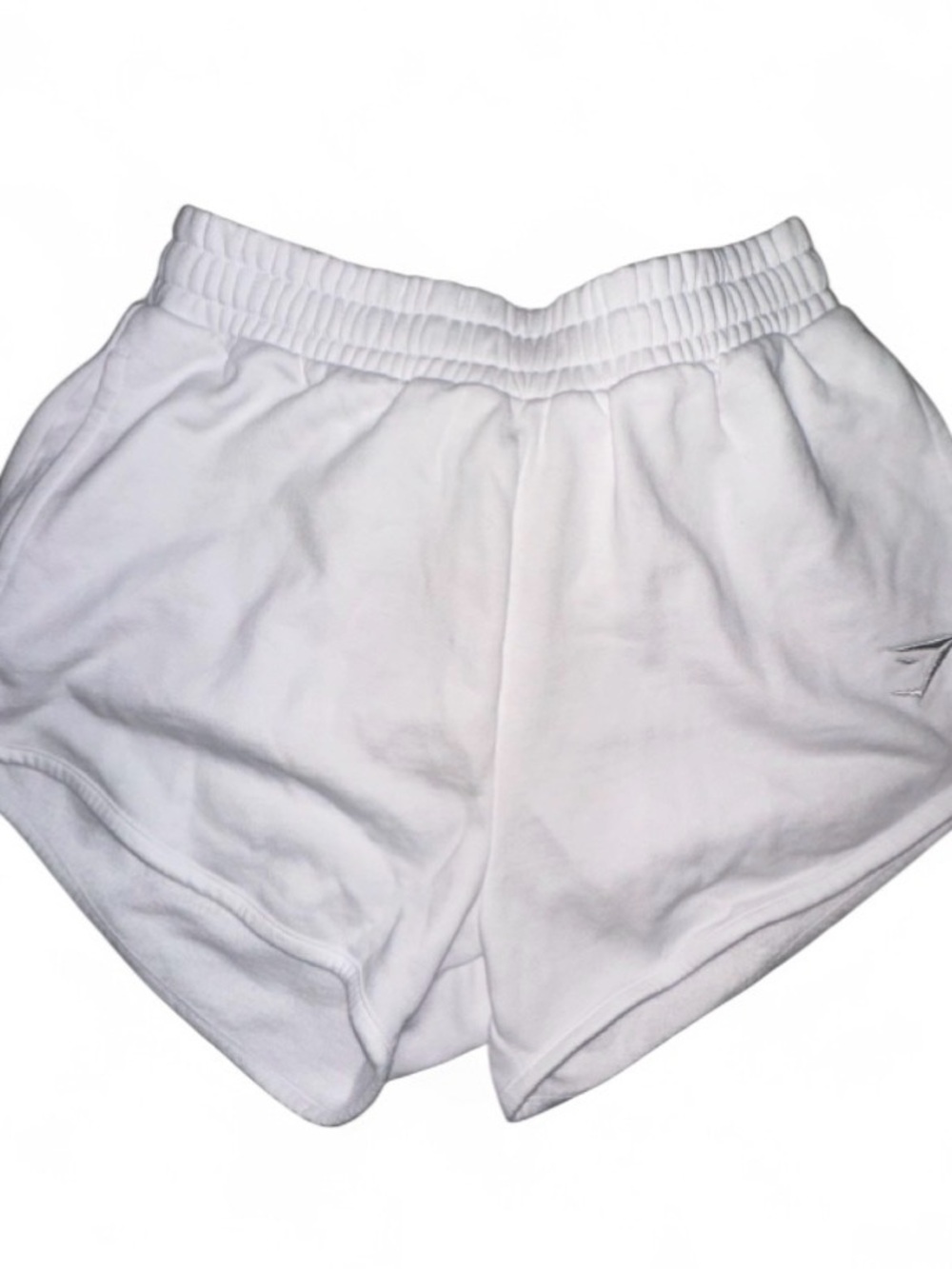 Gymshark White Women's Athletic Pull-On Shorts S
